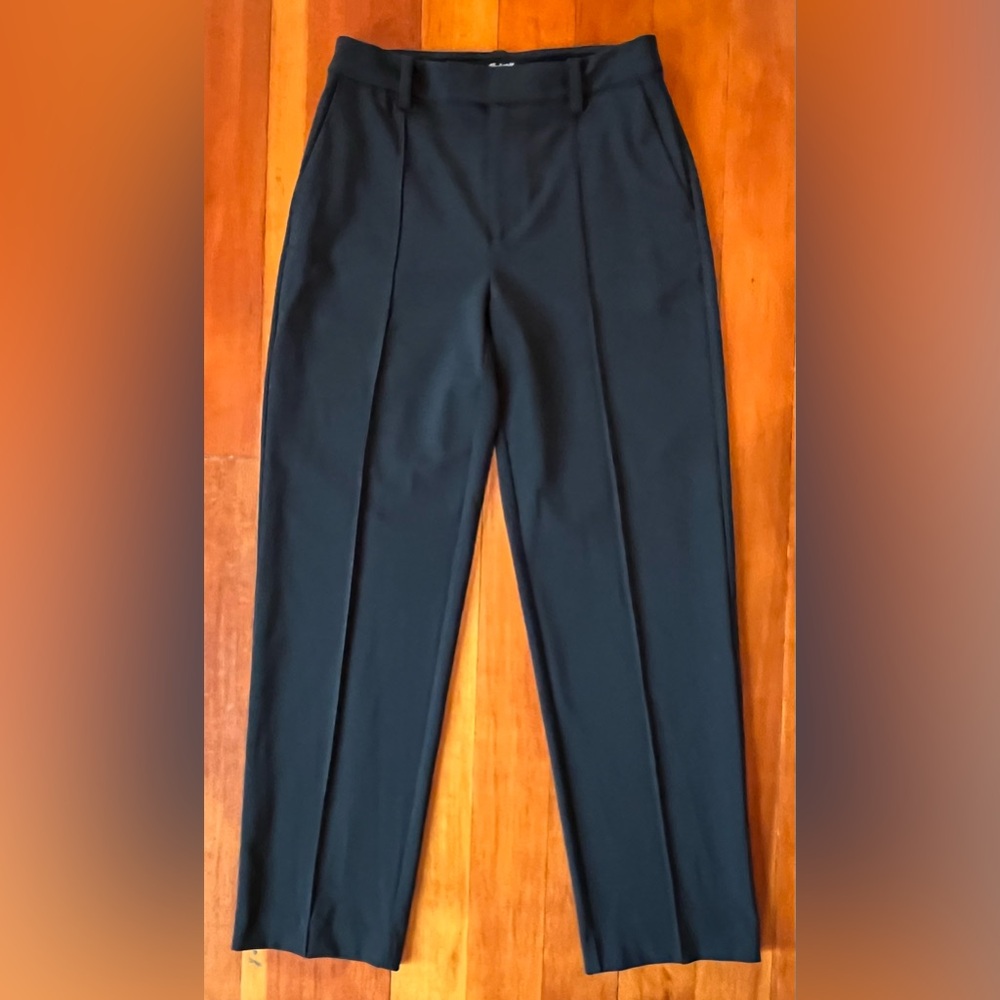 NWOT Madewell The Fairbanks Pant - True Black - 0
